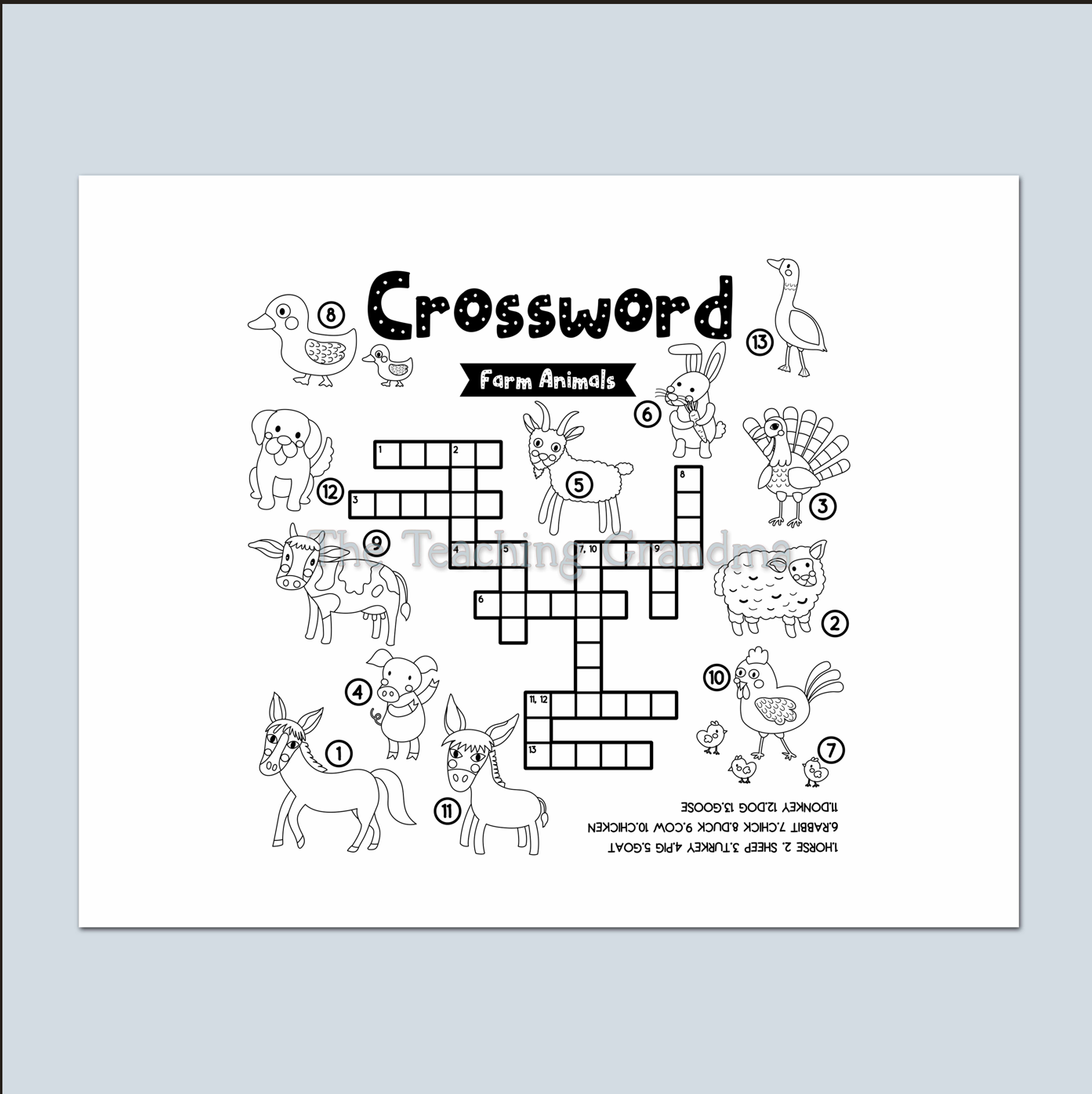 Crossword Puzzles